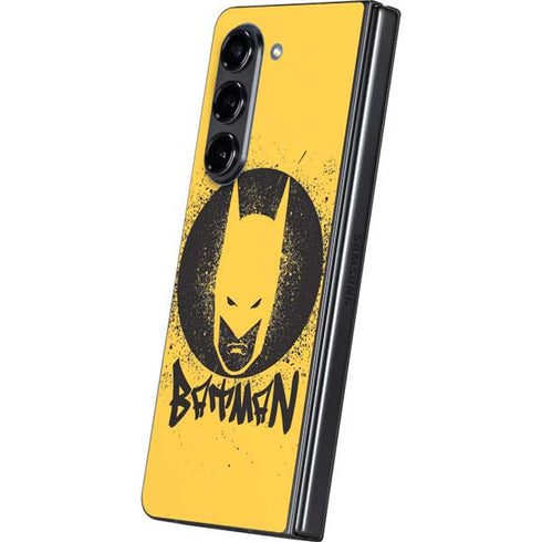 DC Comics Batman Graffiti Art Galaxy Z Fold5 5G Skin